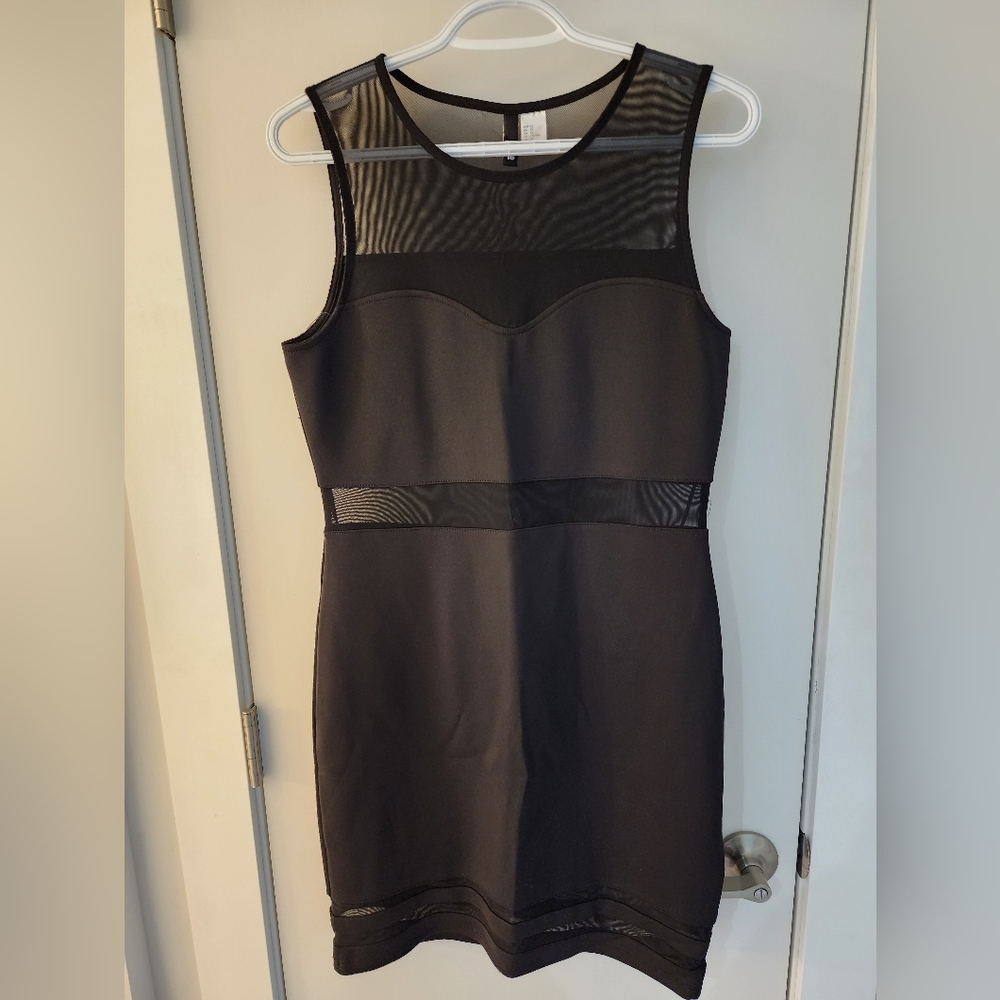 Black with mesh H&M Dress size 12